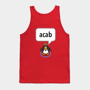 ACAB - Club Penguin Tank Top